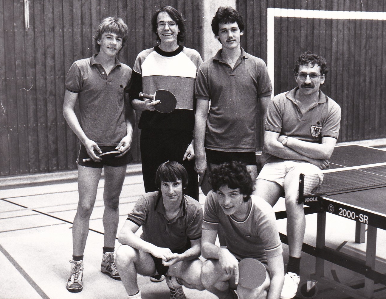 Herren 3 VR 1983/84. Hinten von links: Kremer, Schmidt, Rottler, Gerstner; vorne von links: Frey, Hense
