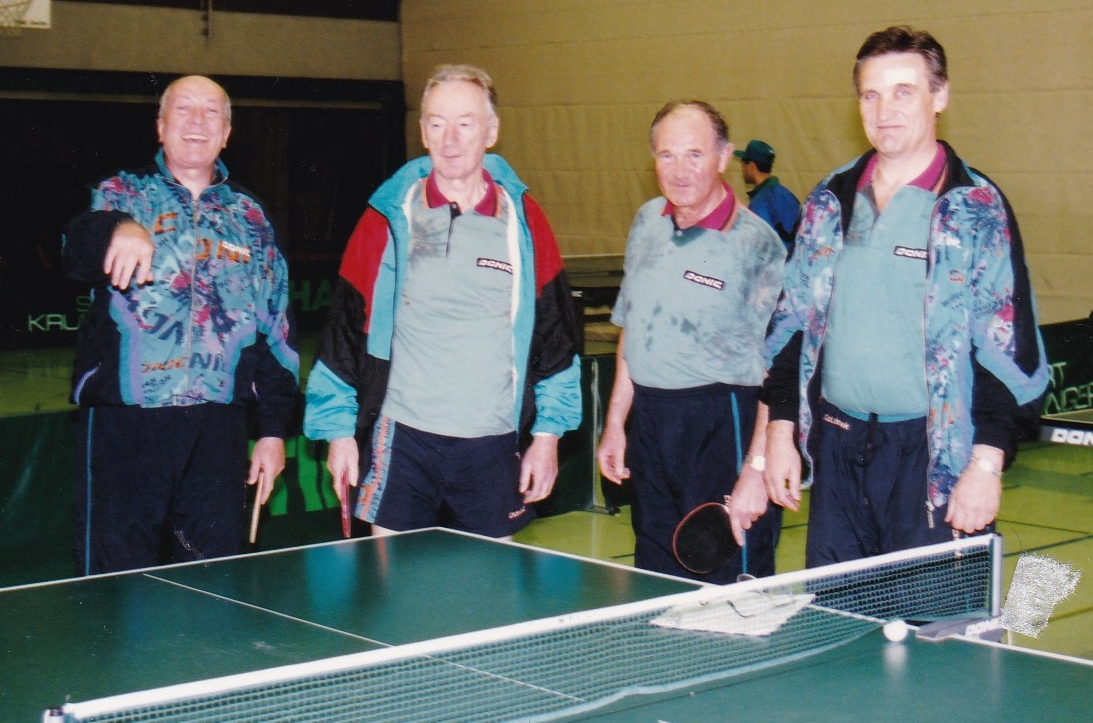Senioren 2 1996/97. von links: W. Deifel, Alf. Wehrmann, A. Franz, I. Kaldonek
