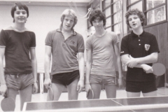 Jungen 1 VR 1981/82. Von links: Kraft, Regele, Hense, Wehrmann